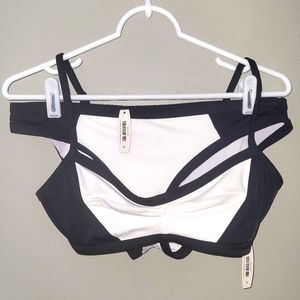 Adore Me Black and White Bikini